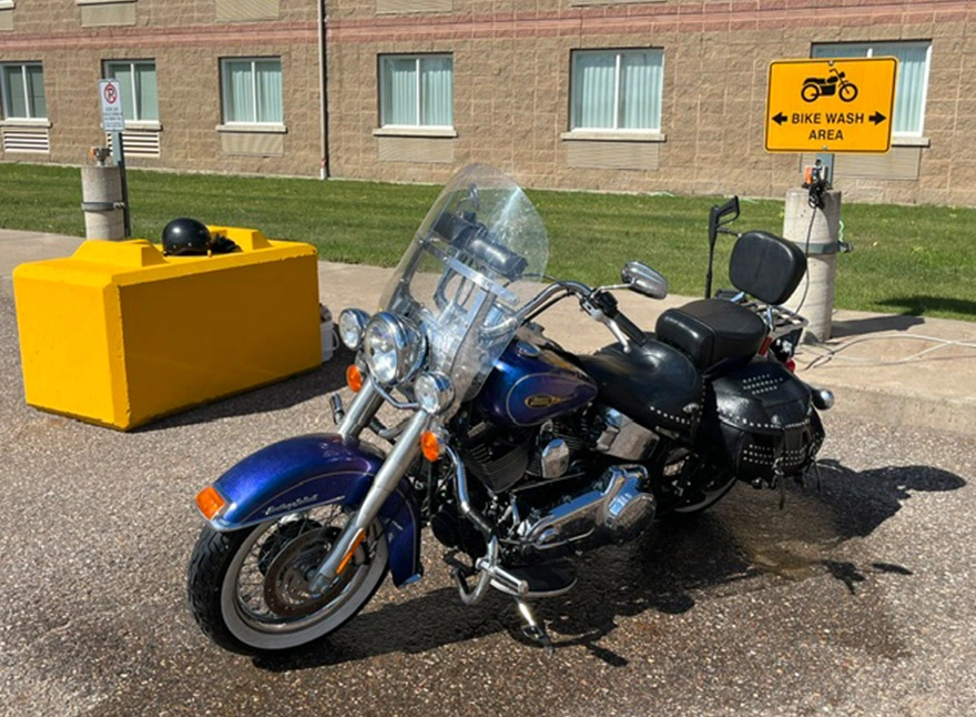 Bike Wash Station