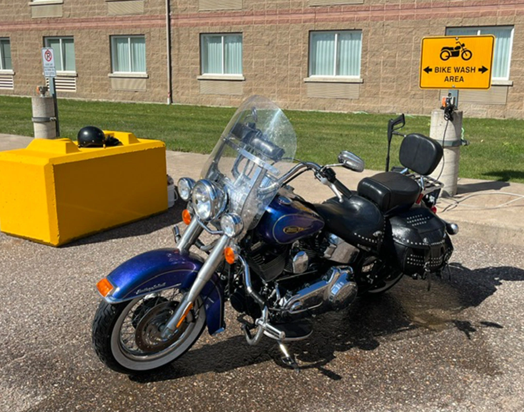 Bike Wash Station